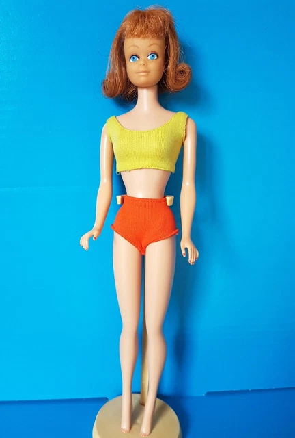 Poupée Barbie Wee 3 Fiends Rousse Vintage (Lila) Avec Accessoires - Marque Mattel - Occasion Très Bon état