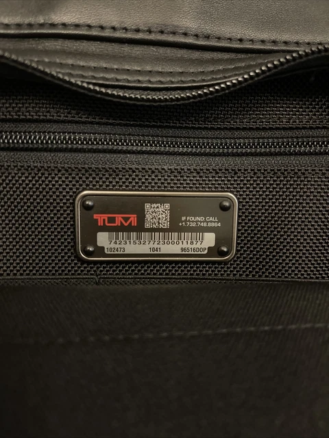 NWOT - Tumi Alpha T-Pass Leather Expandable Laptop Bag 2