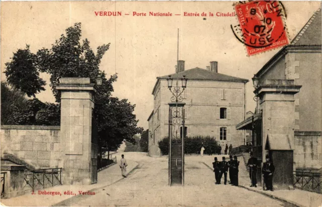 CPA VERDUN - Porte Nationale - Entrée de la Citadelle (432853)