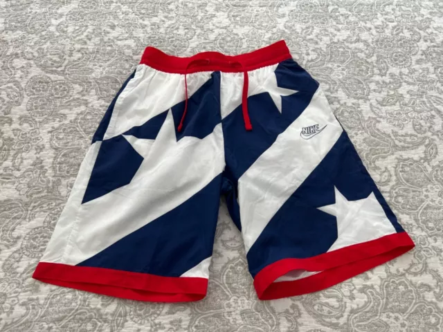Nike Sportswear Throwback Basketball Shorts Mens Size Medium NEW CK6311-492