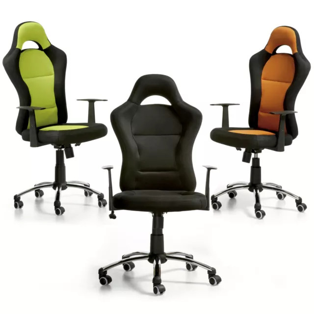 Silla de oficina sillon despacho, sillón para estudio,tipo deportivo