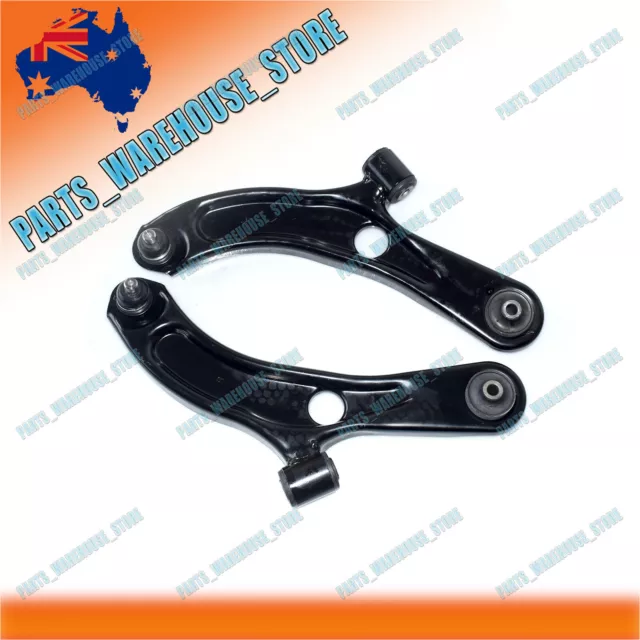 Pair New Front Lower Control Arms & Ball Joint For Suzuki Swift 2005 ~ 2010