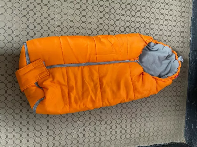 Mamakids Bright Orange universal footmuff cosytoes cosy toes