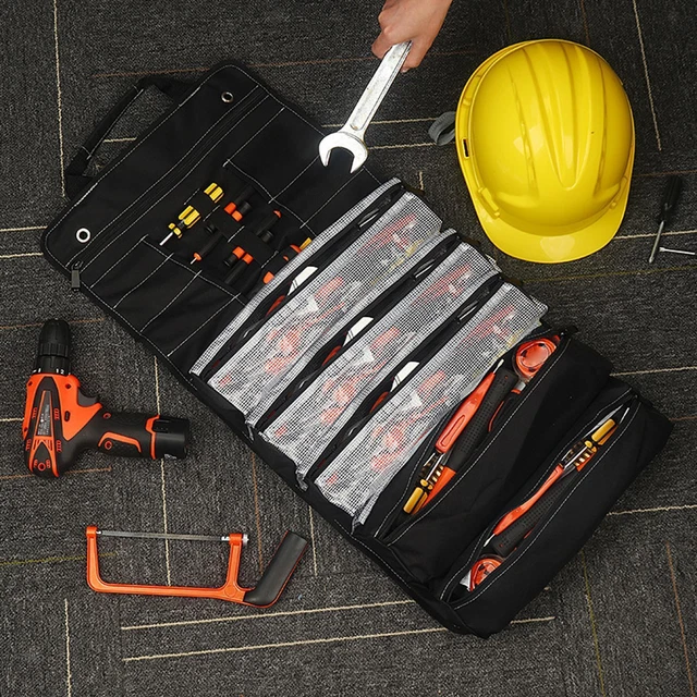 Roll up Tool Bag Organizer Elettricista  Chiave inglese per regali