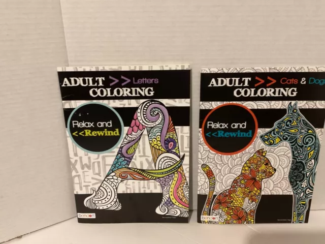 Gift Lot Set of 4 Adult Bendon Landoll Music Download Coloring Craft Books