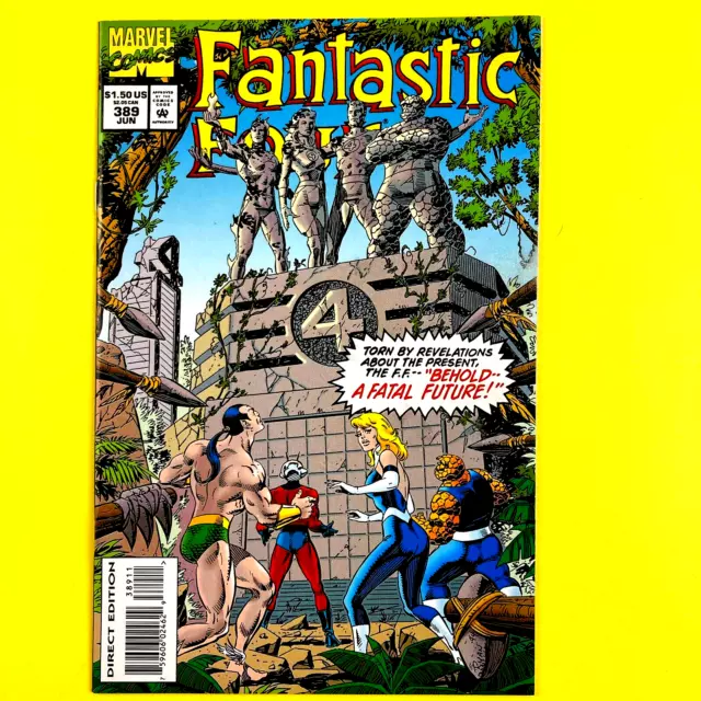 Fantastic Four #389 Marvel 1994 VF/NM Ant-Man Thing Human Torch Invisible Woman