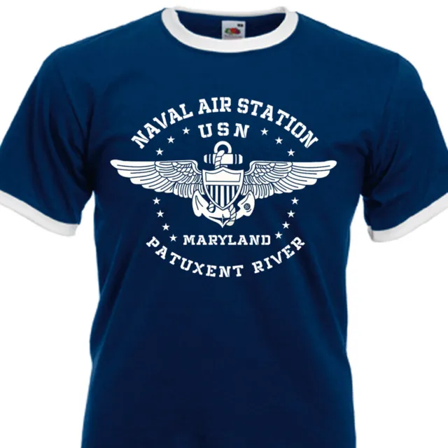 T-SHIRT U.S Navy Naval Air Station 39 45 Seconde Guerre Mondiale 50's Fifties US
