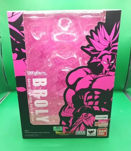 Bandai DBZ SH Figuarts EVENT EXCLUSIVE BROLY 2018 Dragonball Z Read