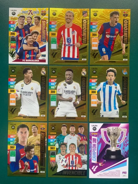 ELIGE TUS CROMOS Panini ADRENALYN XL La Liga 22-23 - FC BARCELONA - REAL  MADRID