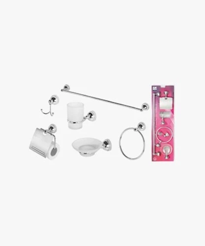 Kit Accessori Bagno 6 Pezzi