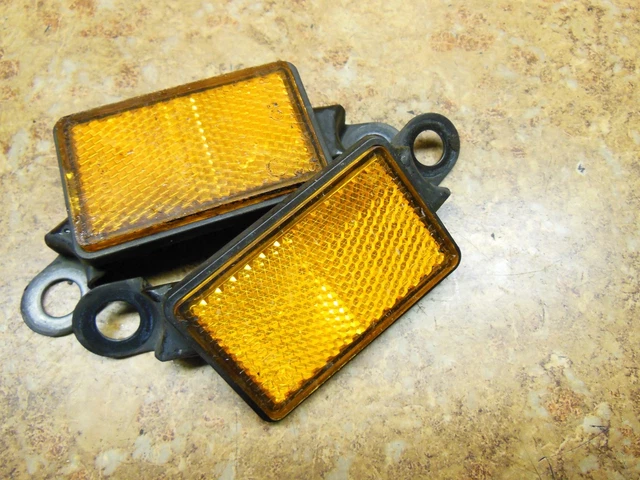 2003 Yamaha YZFR1 YZFR 1YZF R1 1000 Side Yellow Reflectors Reflecter R1000