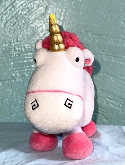 Fluffy Unicorn Horse Ty Beanie Babies 7" Plush Stuffed Animal Despicable Me 3