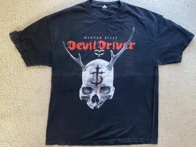 DevilDriver Winter Kills 2014 North American Tour T-Shirt Dates