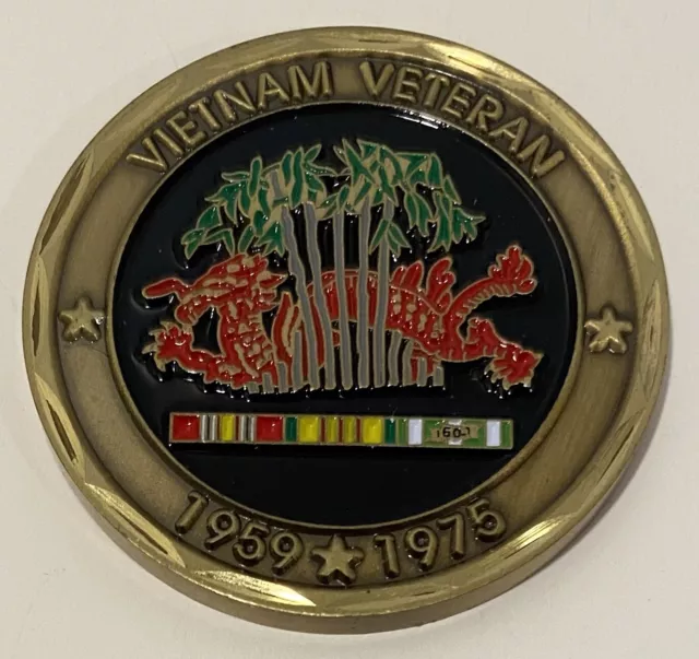 US Armed Forces Viet Nam Veteran 1959 1975 Challenge Coin