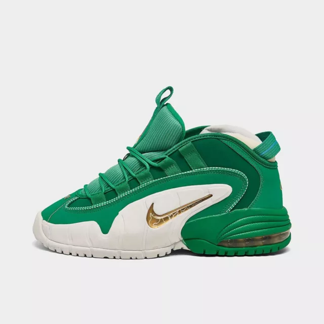 Big Kids' Nike Air Max Penny 1 Stadium Green/Metallic Gold/White FQ8349 324