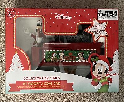 Disney Mickey Mouse Holiday Express #1 Goofy's Coal Car Train Christmas Decor