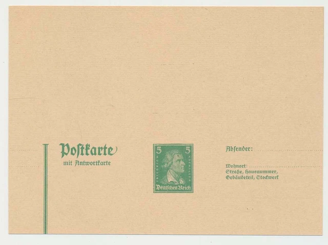 D.Reich Ganzsache P 172 IF ungebraucht, VÖLLIG VERSCHNITTEN (53864)