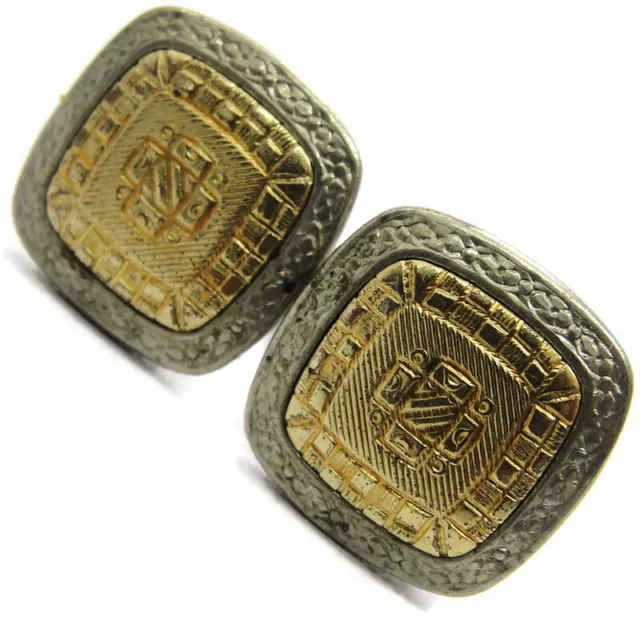 Gold Front 10K Cufflinks Wedding Tux Vintage Antique Art Deco