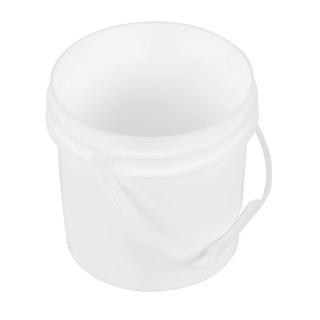 Vestil 1 Gallon Open Head Pail Cap 0 lb Volume 0 yd&sup3; Color White