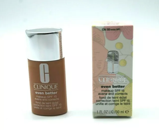 Clinique Even Better Makeup SPF 15 CN58 Honey 30ml korrigierendes Makeup SPF15