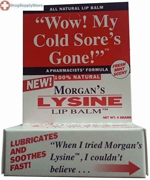 Baume à lèvres à la lysine de Morgan