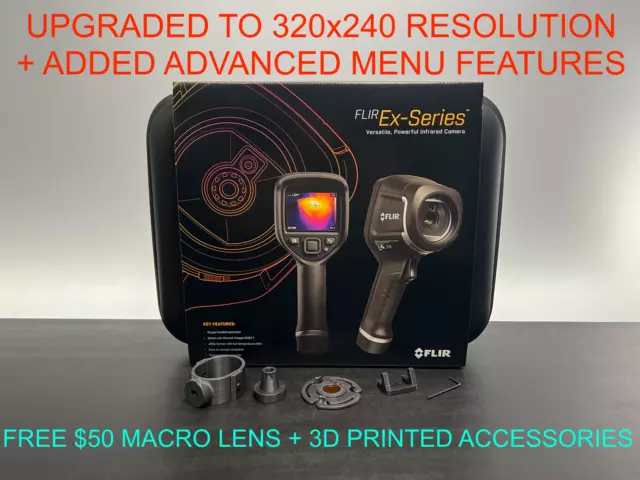 NEW FLIR E4 Wifi Thermal Camera - Upgraded to E8 Specs 320x240 MSX +Advance Menu