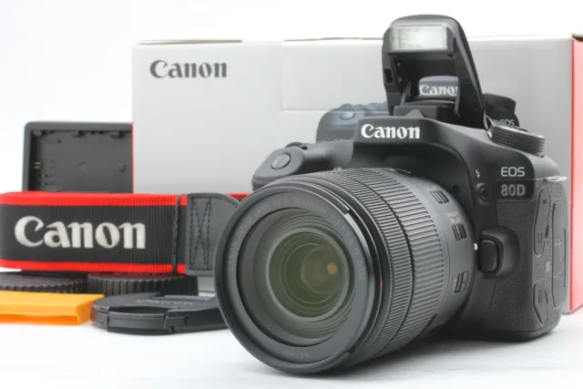 [Near MINT in Box] Canon EOS 80D 24.2MP w/ EF-S 18-135mm From JAPAN