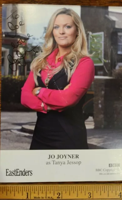Actress Jo Joyner- Signed Celebrity Autograph - Tanya Jessop in EastEnders, BBC