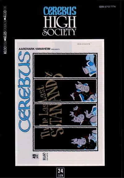 Cerebus High Society #24 VG; Aardvark-Vanaheim | low grade - 49 Dave Sim - we co