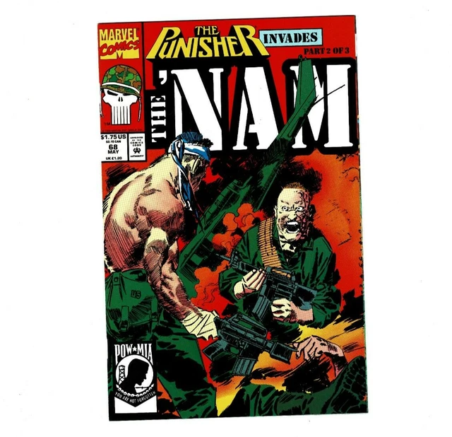 Punisher Invades The Nam #68 Marvel Comics Newsstand 1992