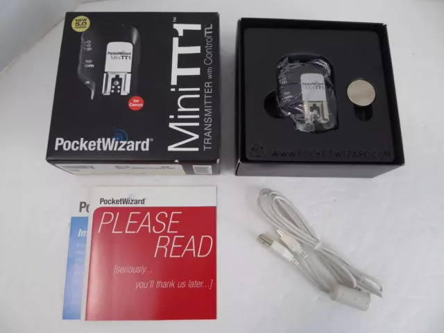Transmisor flash inalámbrico Pocket Wizard Mini TT1