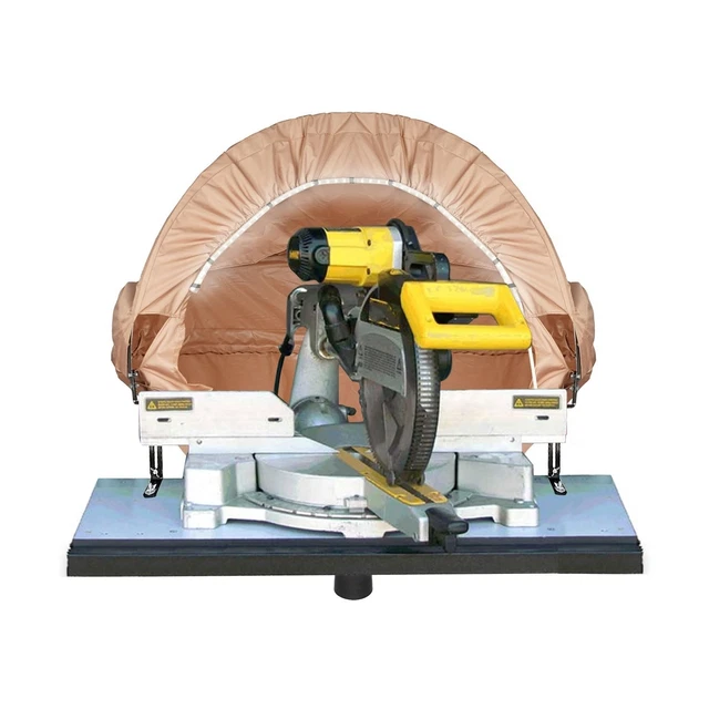 Tredre Lighted Dust Solution for Miter Saws, Wood Work Shop Vacuum System, Ac...
