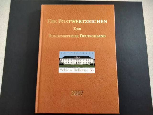 BRD Deutschland Jahrbuch 2007 komplett Postfrisch Jahreszusammenstellung 130.-€