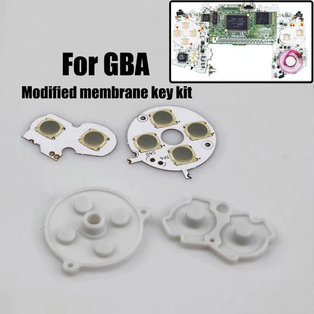SPARE PARTS KEYPADS Conductive Membrane Durable AB Dpad for gameboy
