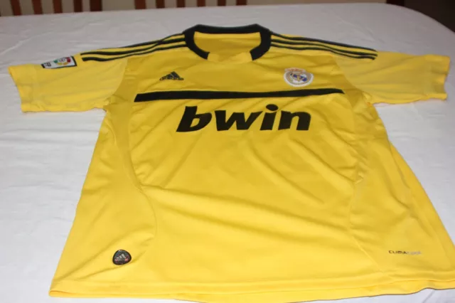 Camiseta De Futbol Antigua Real Madrid Adidas Talla L Dorsal Nº 1 Casillas