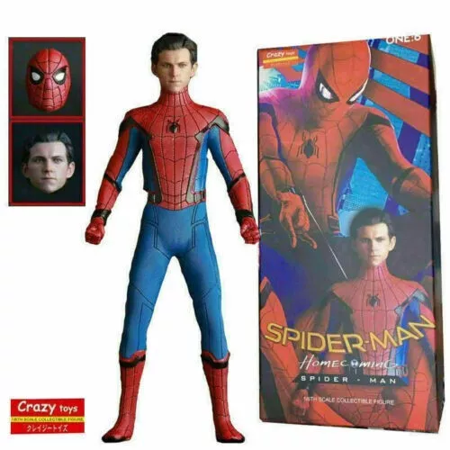 New Crazy Toys Spider-Man Homecoming 1/6Th Collectible Action Figures Statue Toy