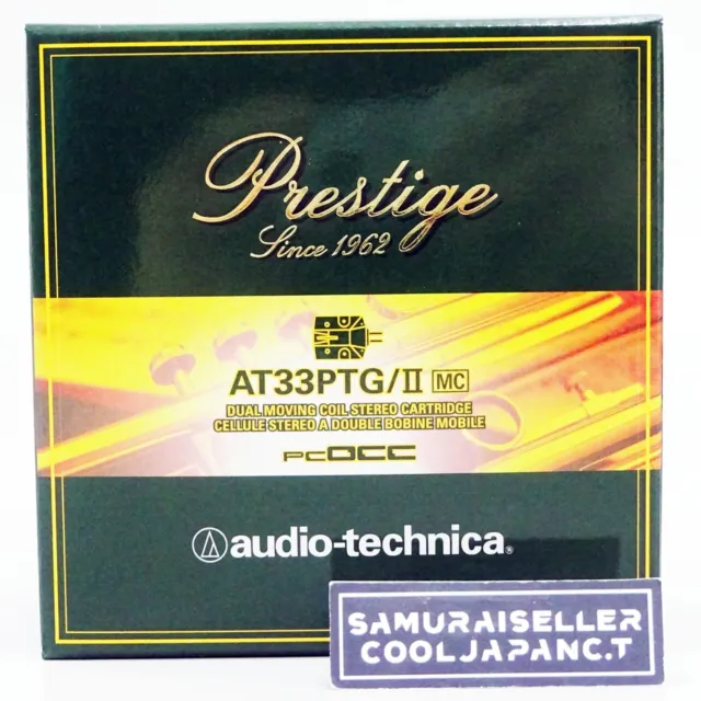 audio-technica MC stereo cartridge AT33PTG / 2 Japan NEW