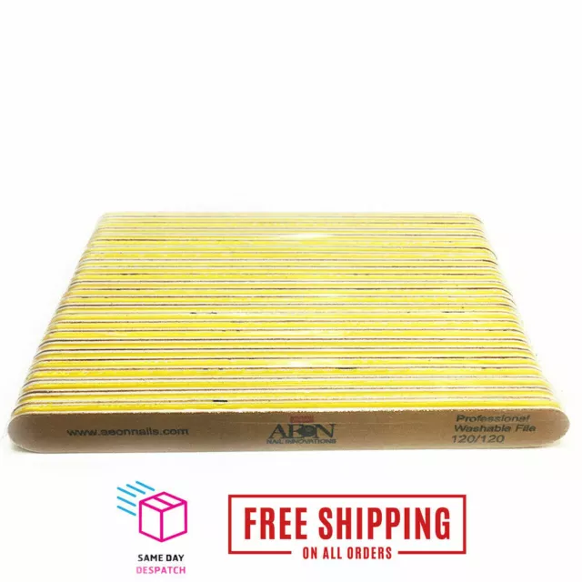 AEON Premium Nail Files Washable Reuse Professional Use Recomended for Salon