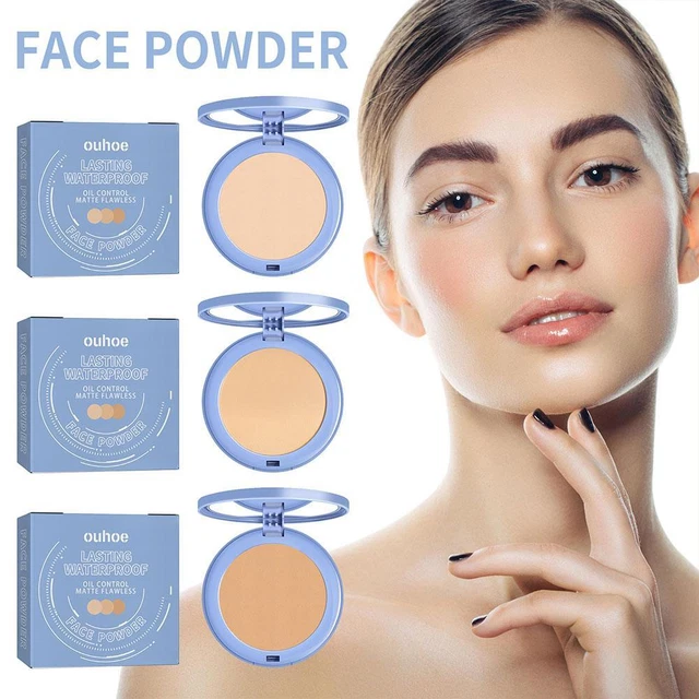 SACE DAMA Seda Suave Niebla Polvo Pastel Larga Duradero Impermeable Regalo Natural L2C3