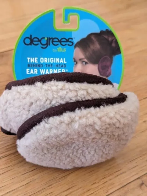 Degrees by 180s Women Fleece Behind-the-Head Ear Muff/Warmers  Oatmeal