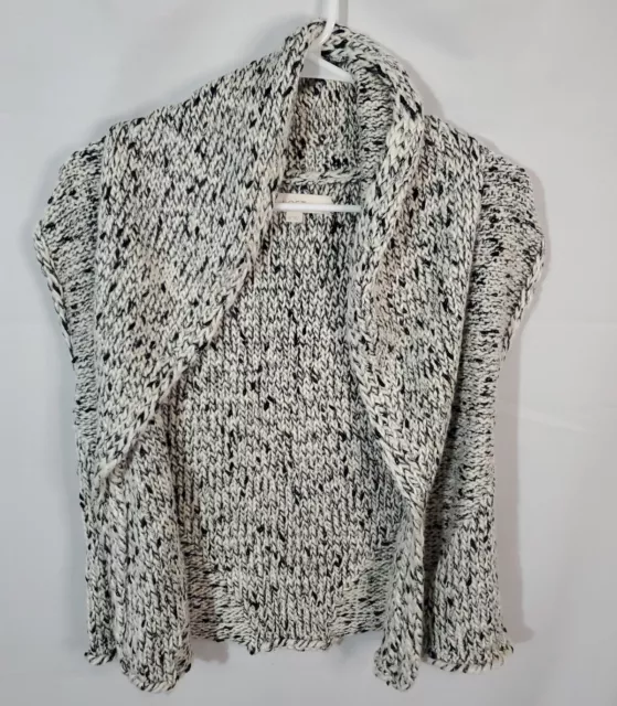 Ann Taylor LOFT Cardigan Sweater Women's Size XS Open Knit Wool/Mohair Blend