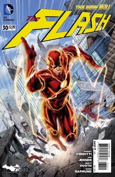 The Flash (2011) #30 1st Wallace R West, Future Flash FN/VF Stock Image