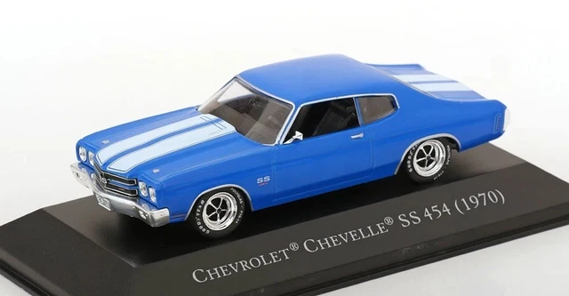Modèle Réduit Chevrolet Chevelle SS 1973 1:43 Ixo Altaya - Neuf Sous Vitrine - Collection