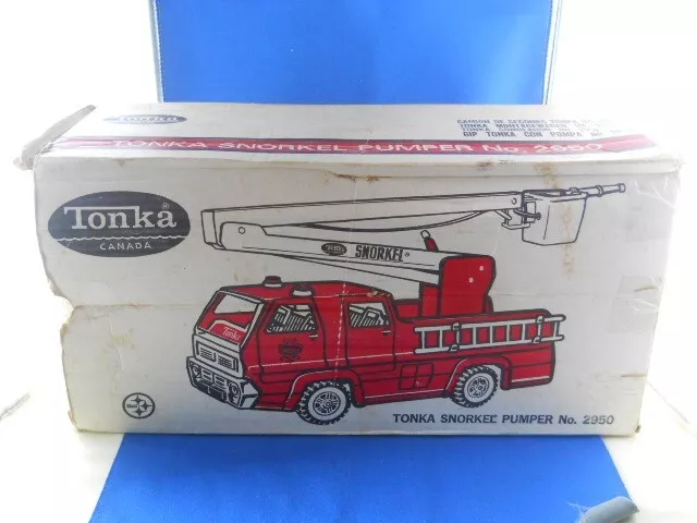 Tonka Snorkel Pumper Fire Truck No. 2950 w/ Box