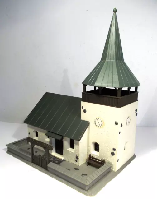 VauPe  Kirche / Dorfkirche Diorama H0 gebaut sauber verklebt