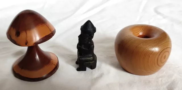 3 Items of Turned & Carved Treen 2