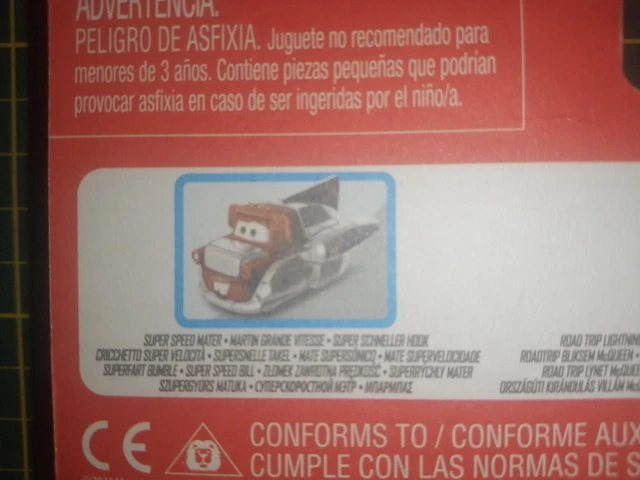 1 Lot 3 mini voitures cars racer Disney Pixar Mattel en metal neuf news 2023 7