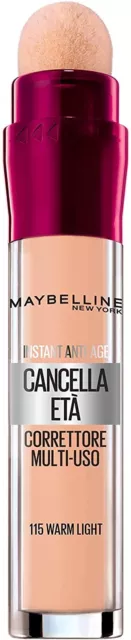 Maybelline New York Il Cancella Età Correttore Liquido Instant Anti Age 01light