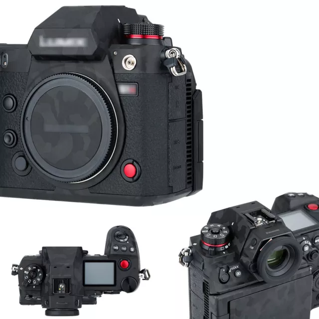 Anti-Scratch 3M Camera Body Skin Protector Film Cover for Panasonic Lumix DC-S1H