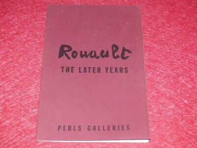 [ART XXe]  GEORGES ROUAULT Rare CATALOGUE EXPOSITION NEW YORK 1960 Perls Gal.